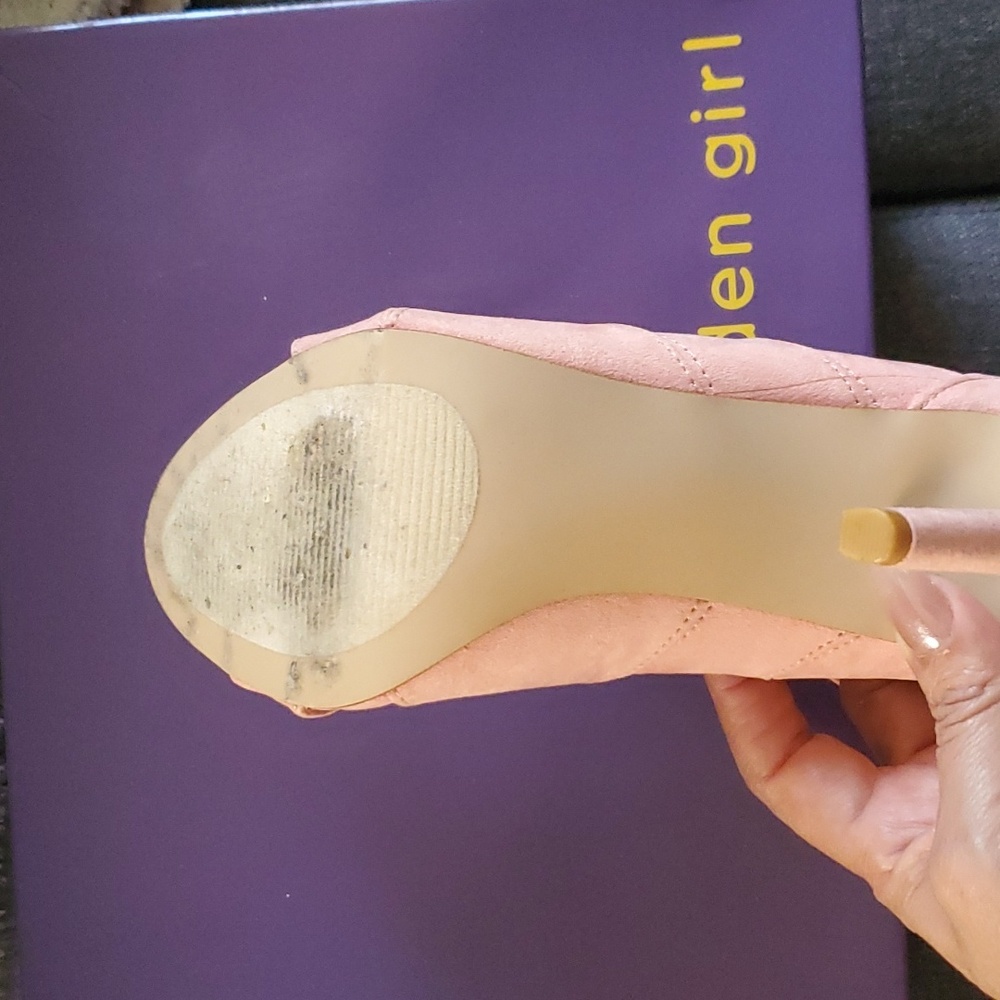 Steve Madden Pink suede heels - Picture 5 of 6